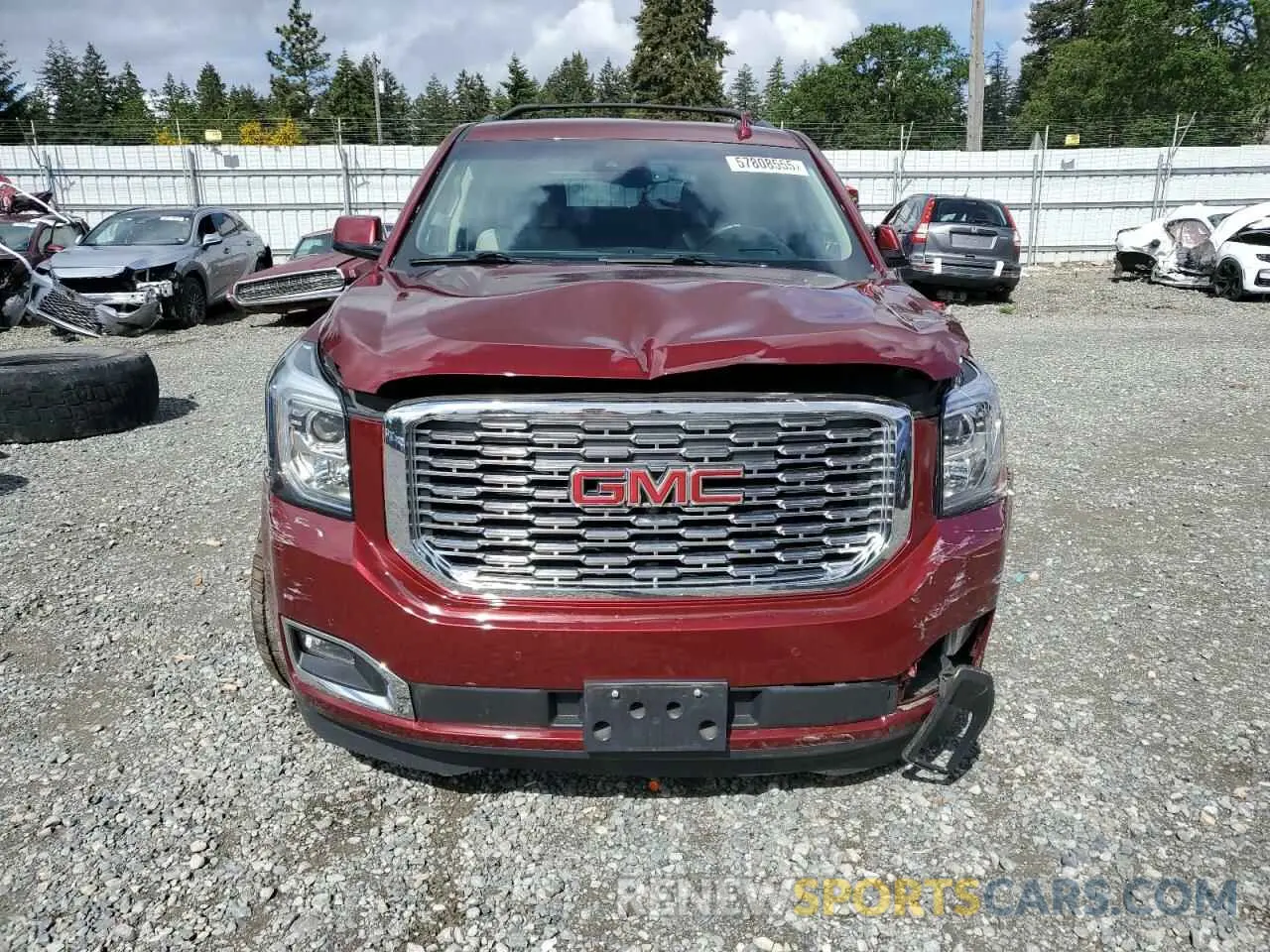 5 Photograph of a damaged car 1GKS2CKJXKR357568 GMC YUKON 2019