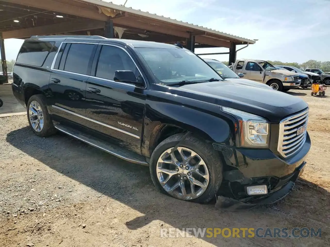 4 Фотография поврежденного автомобиля 1GKS1GKCXLR146352 GMC YUKON 2020