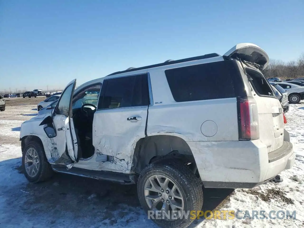 2 Фотография поврежденного автомобиля 1GKS2AKC4LR162184 GMC YUKON 2020