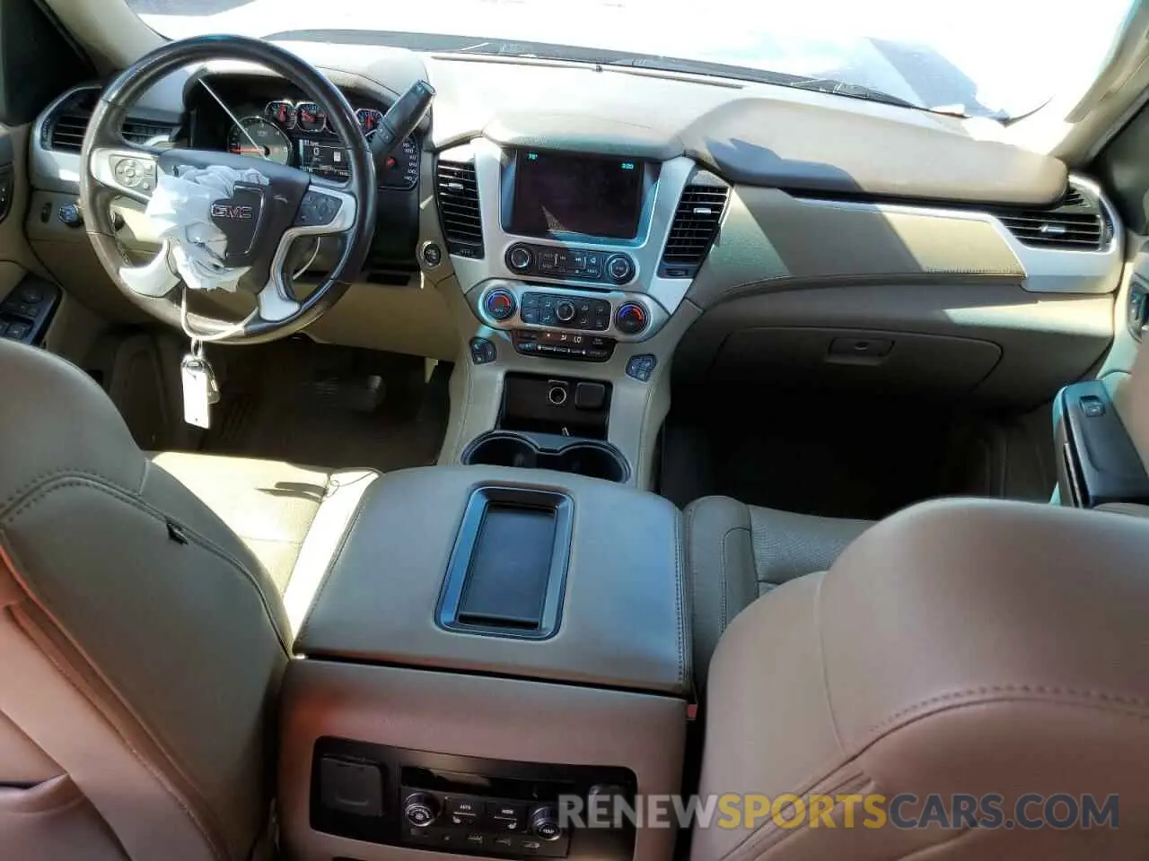 8 Фотография поврежденного автомобиля 1GKS2BKC2LR204423 GMC YUKON 2020