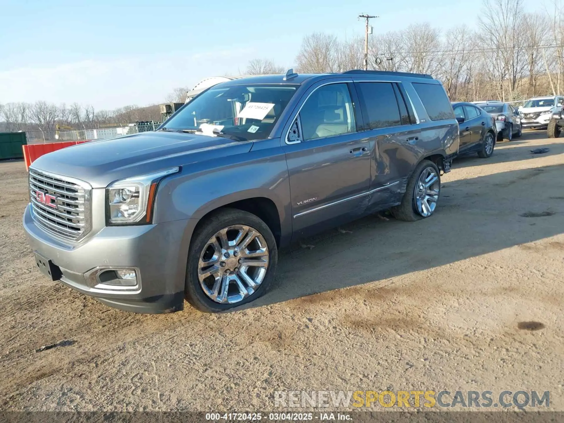 2 Фотография поврежденного автомобиля 1GKS2BKC8LR263699 GMC YUKON 2020
