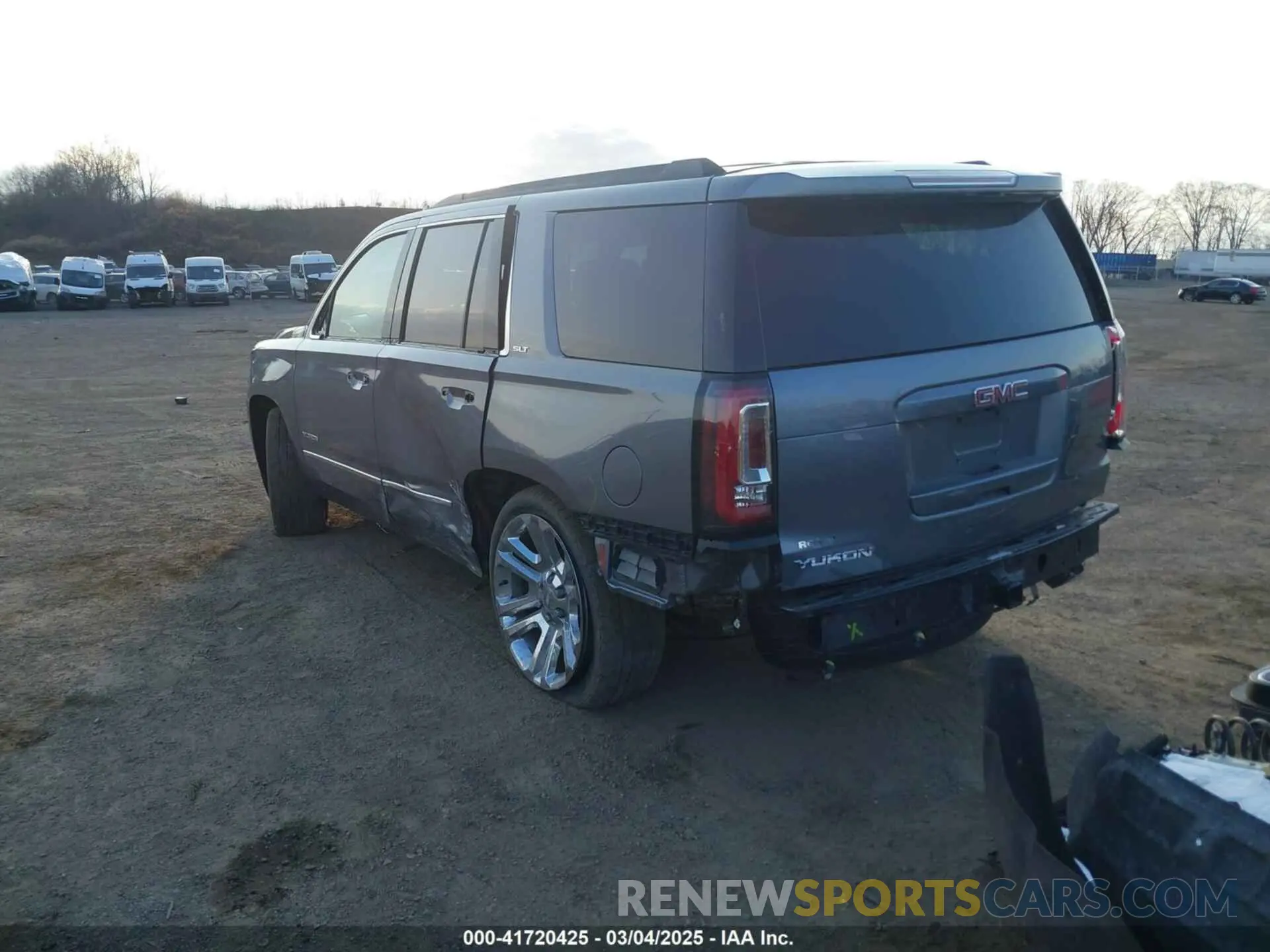 6 Фотография поврежденного автомобиля 1GKS2BKC8LR263699 GMC YUKON 2020