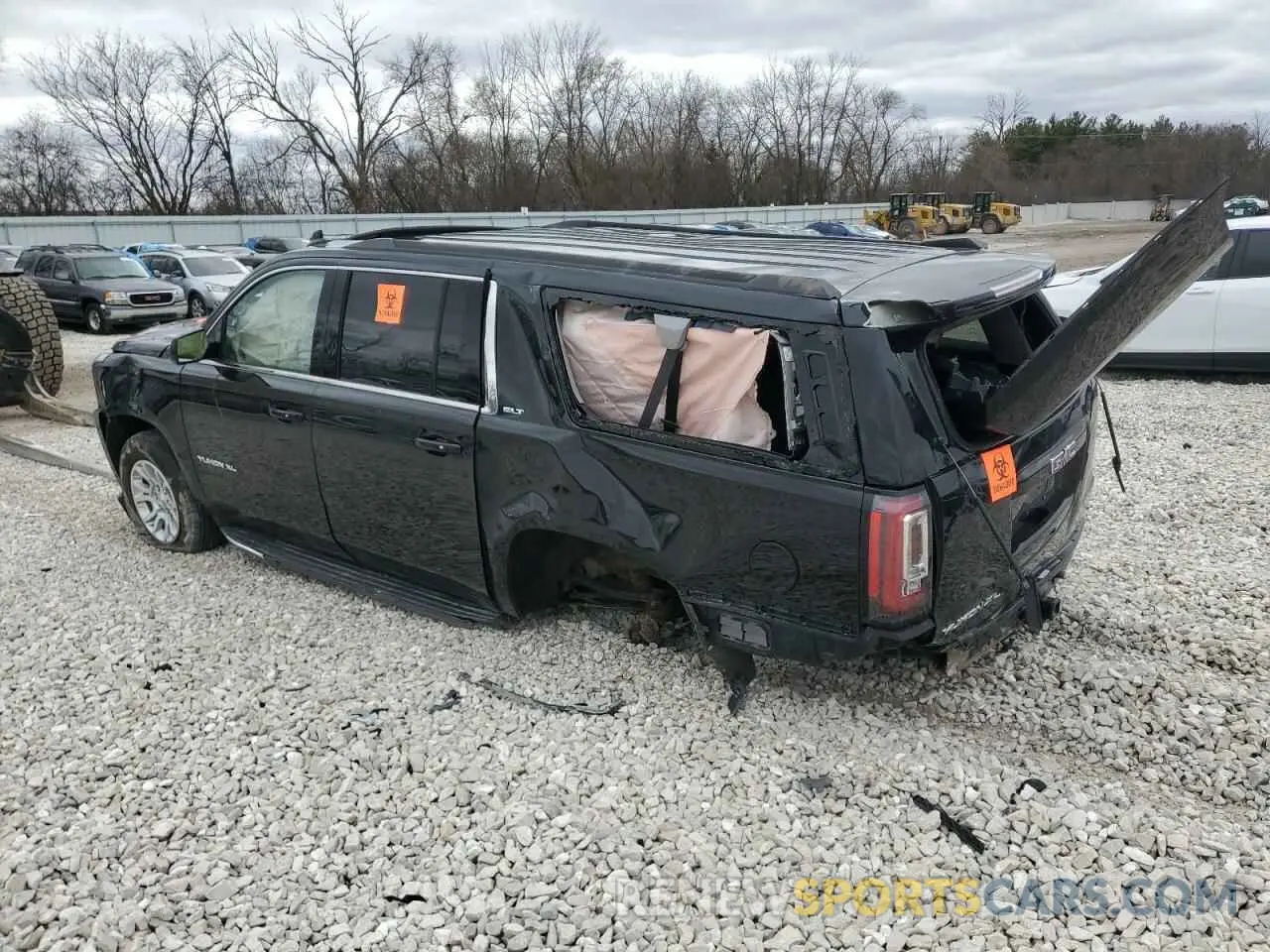 2 Фотография поврежденного автомобиля 1GKS2GKC6LR263083 GMC YUKON 2020