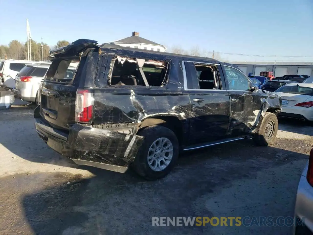 3 Фотография поврежденного автомобиля 1GKS2GKC9LR247749 GMC YUKON 2020