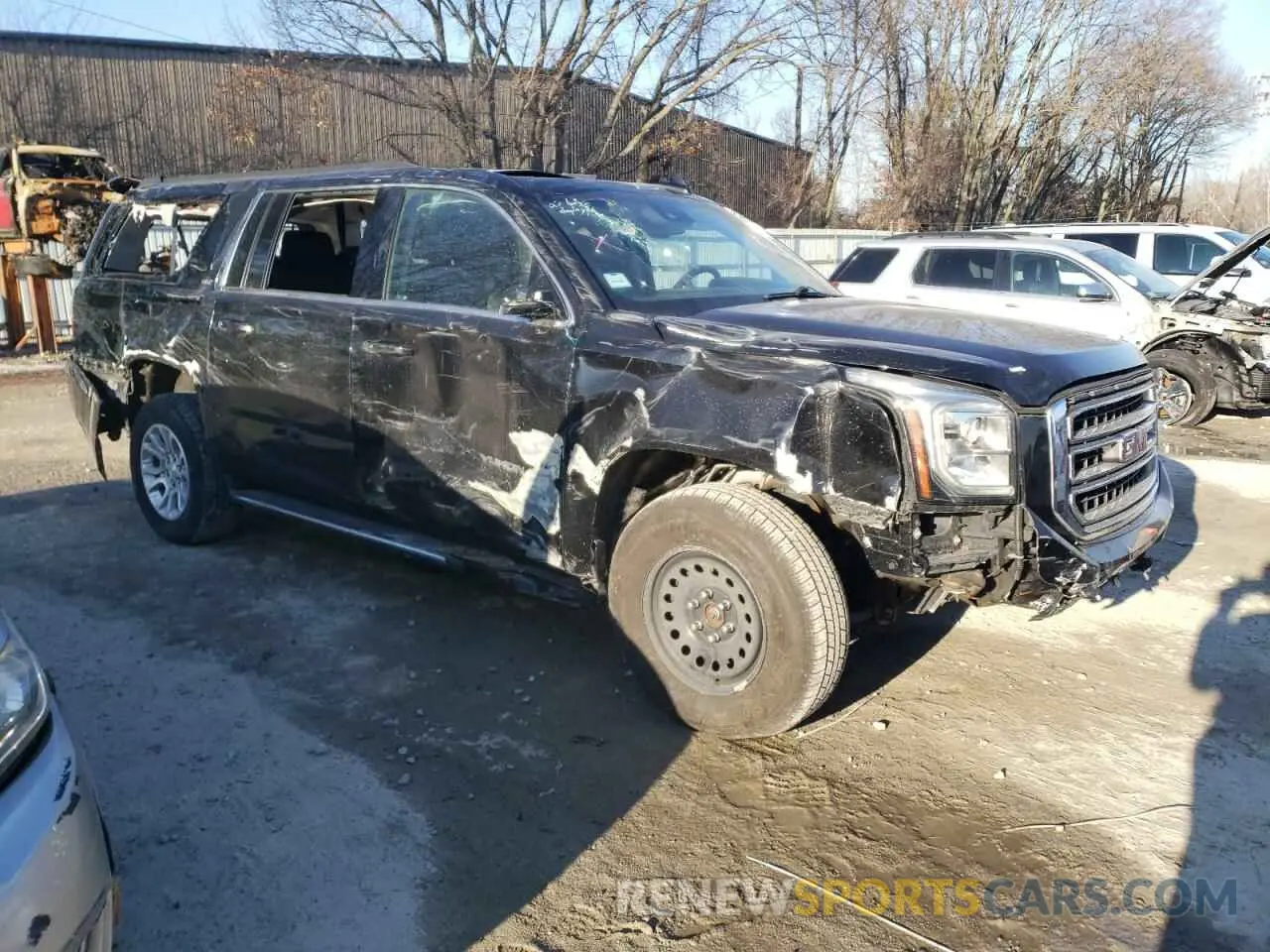 4 Фотография поврежденного автомобиля 1GKS2GKC9LR247749 GMC YUKON 2020