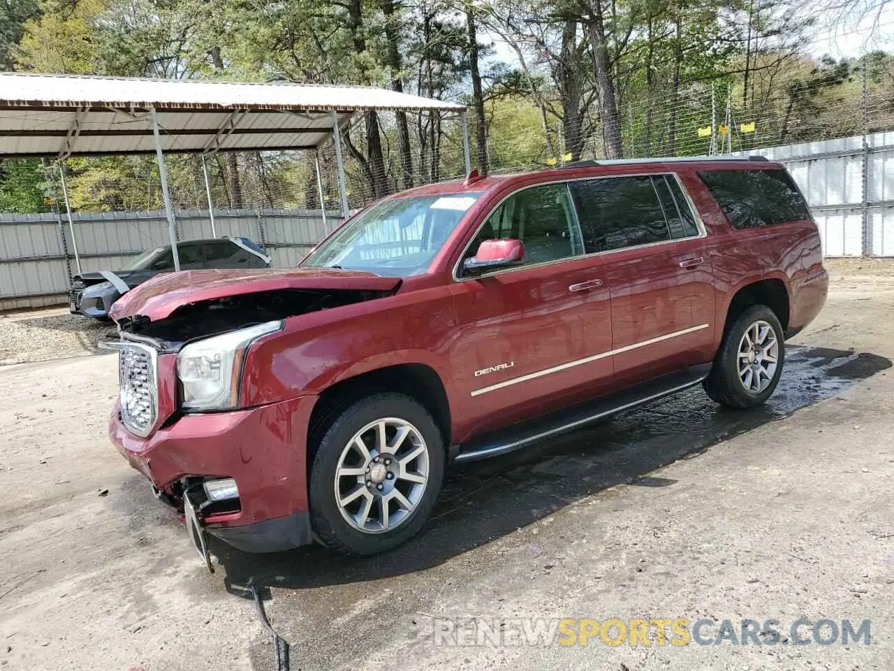 1 Photograph of a damaged car 1GKS2HKJ0LR219701 GMC YUKON 2020