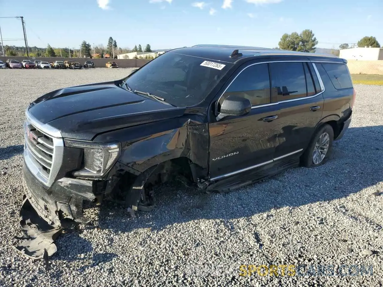 1 Фотография поврежденного автомобиля 1GKS1BKD7MR371454 GMC YUKON 2021