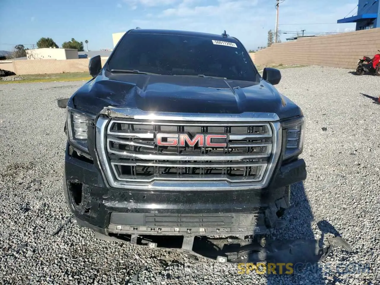 5 Фотография поврежденного автомобиля 1GKS1BKD7MR371454 GMC YUKON 2021