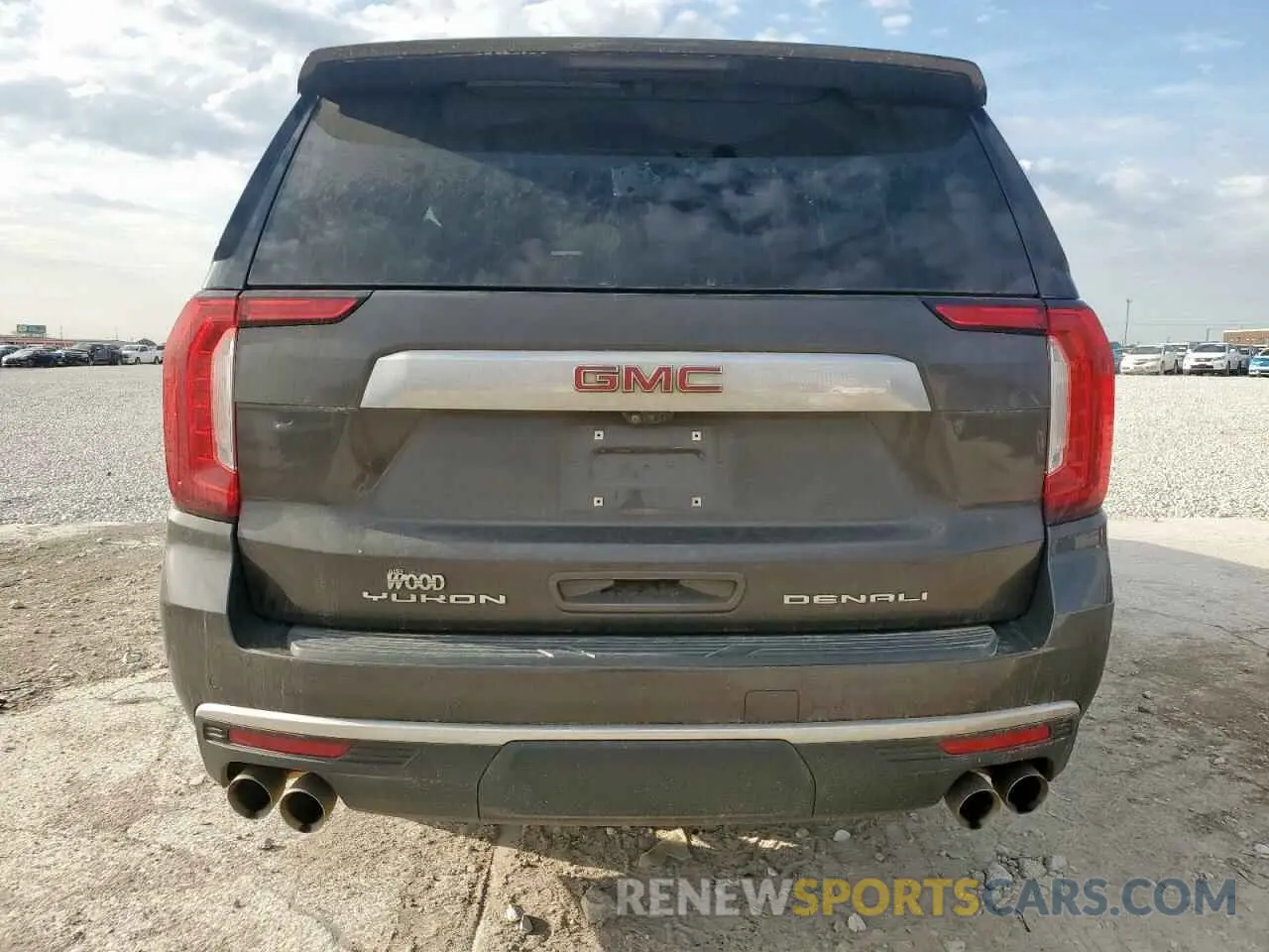 6 Photograph of a damaged car 1GKS1DKLXMR231921 GMC YUKON 2021