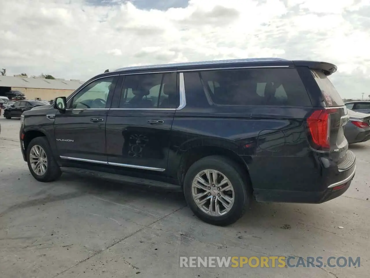 2 Фотография поврежденного автомобиля 1GKS1GKD8MR488604 GMC YUKON 2021