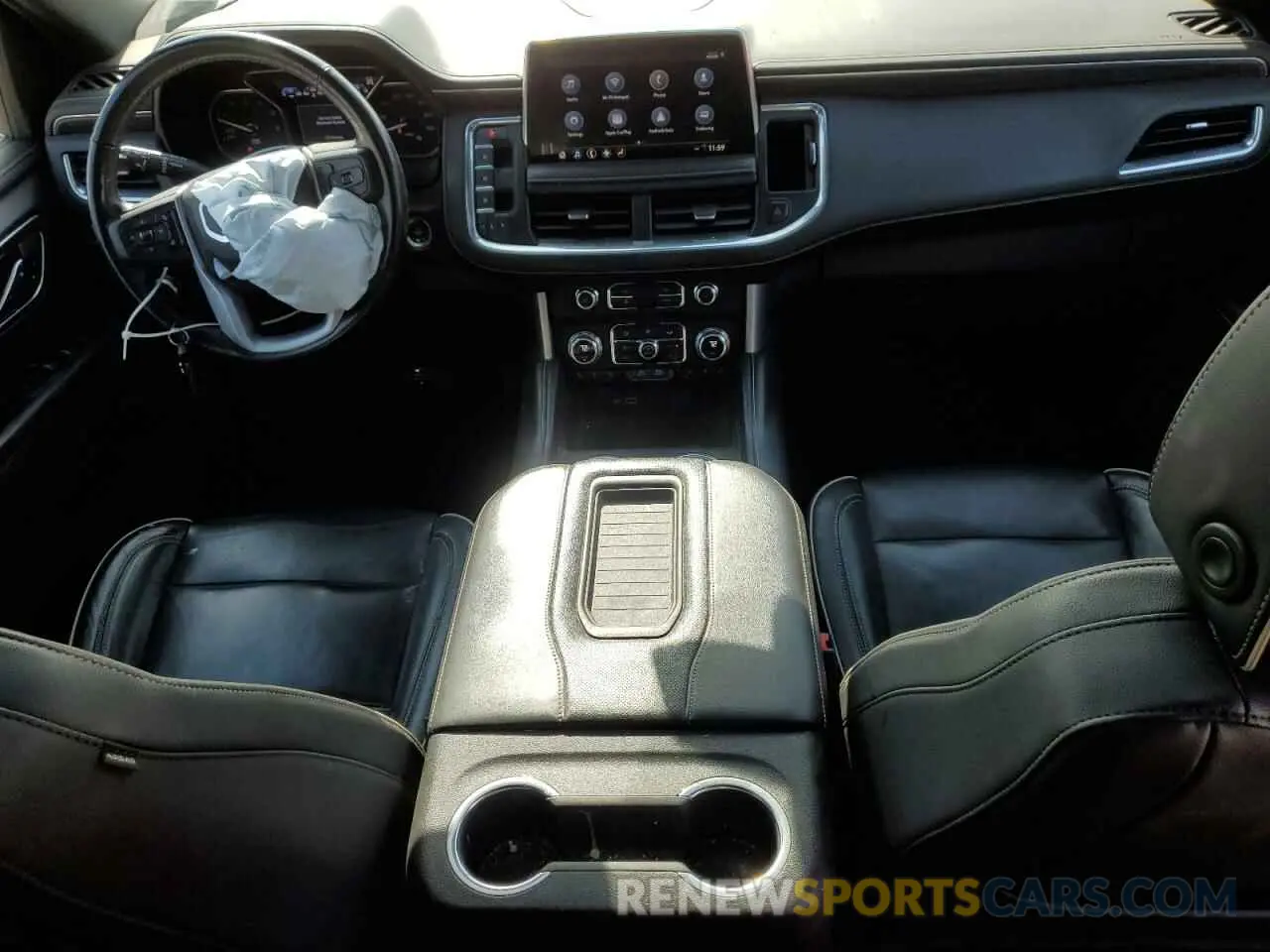 8 Фотография поврежденного автомобиля 1GKS2BKD2MR117308 GMC YUKON 2021