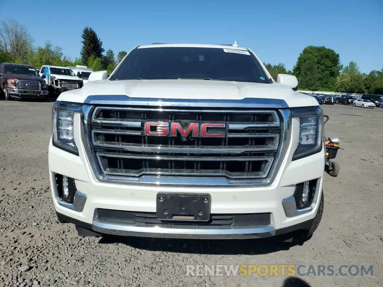 5 Photograph of a damaged car 1GKS2BKD5MR111406 GMC YUKON 2021