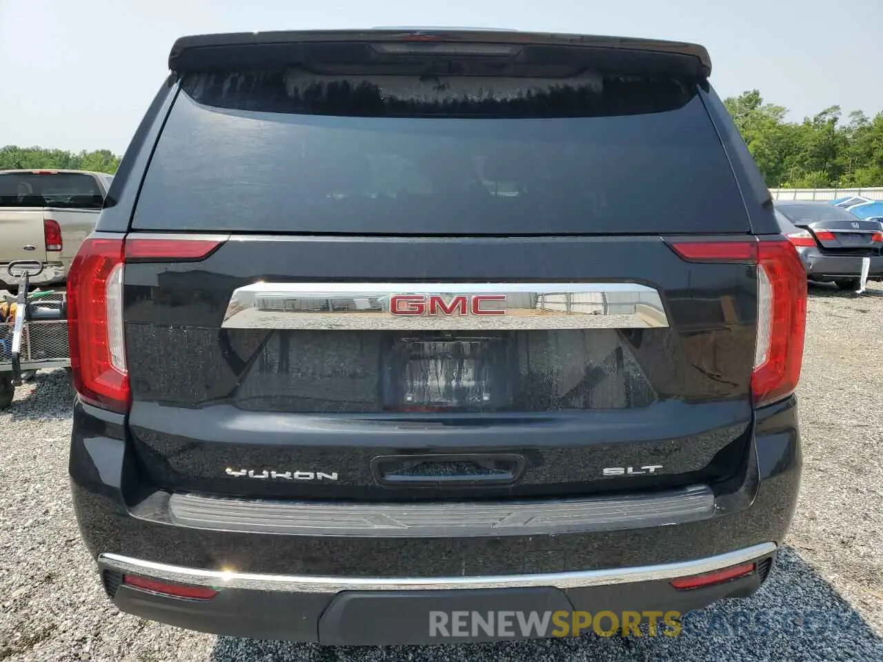 6 Фотография поврежденного автомобиля 1GKS2BKD9MR147535 GMC YUKON 2021