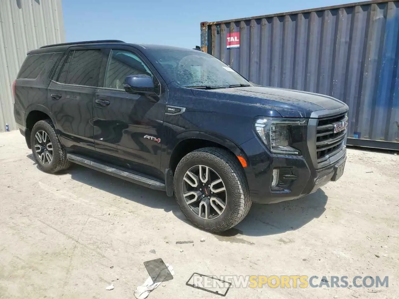 4 Фотография поврежденного автомобиля 1GKS2CKD0MR152127 GMC YUKON 2021