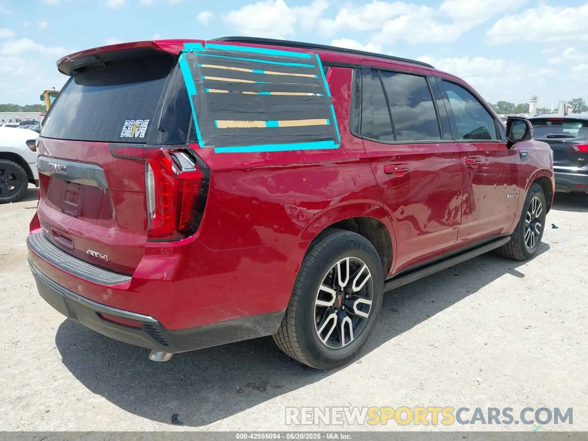 4 Фотография поврежденного автомобиля 1GKS2CKD5MR266771 GMC YUKON 2021