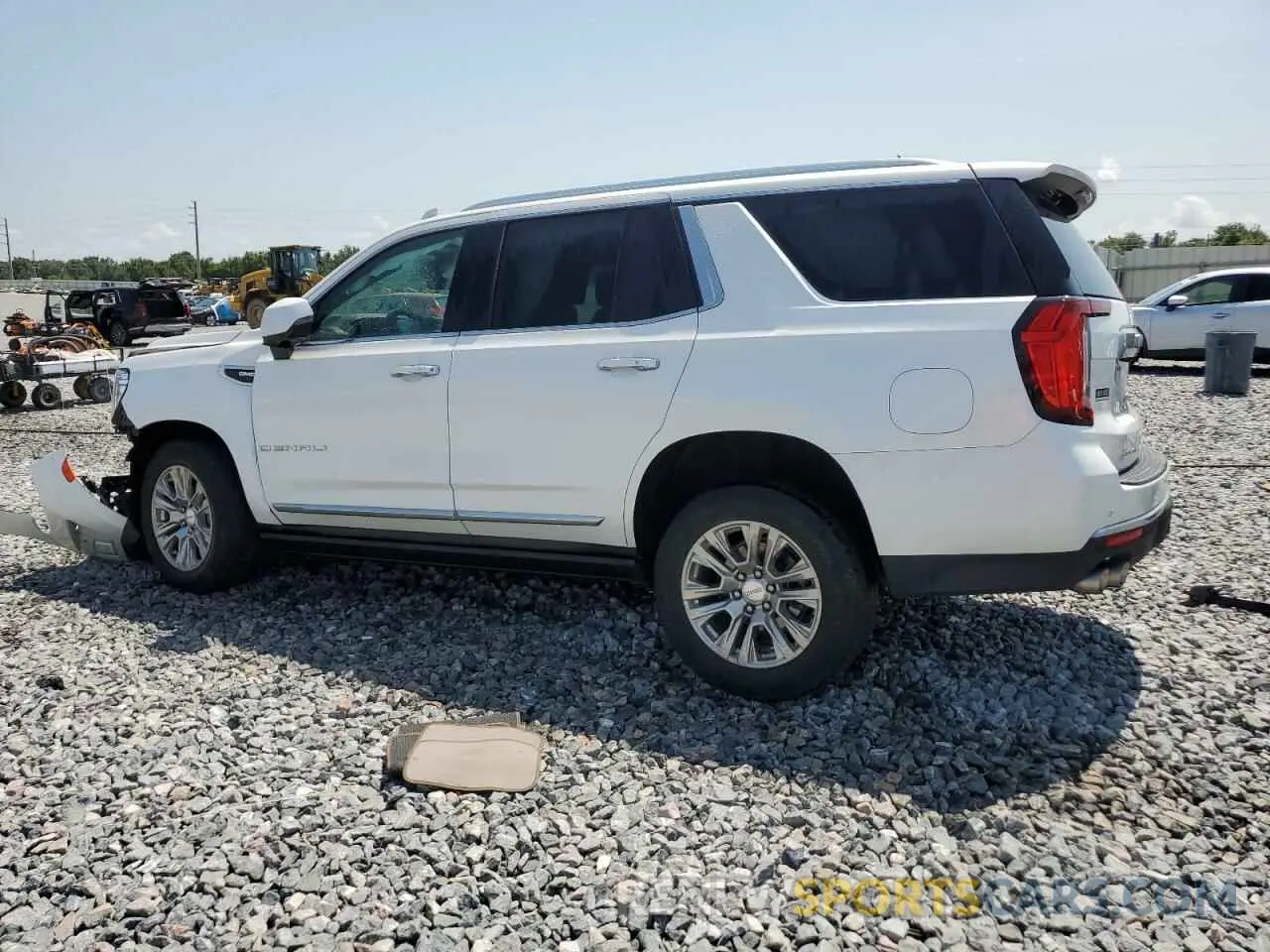 2 Photograph of a damaged car 1GKS2DKL2MR212602 GMC YUKON 2021