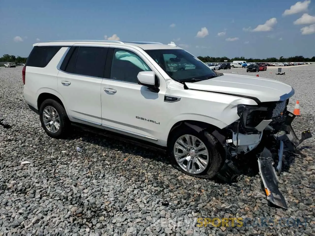 4 Photograph of a damaged car 1GKS2DKL2MR212602 GMC YUKON 2021