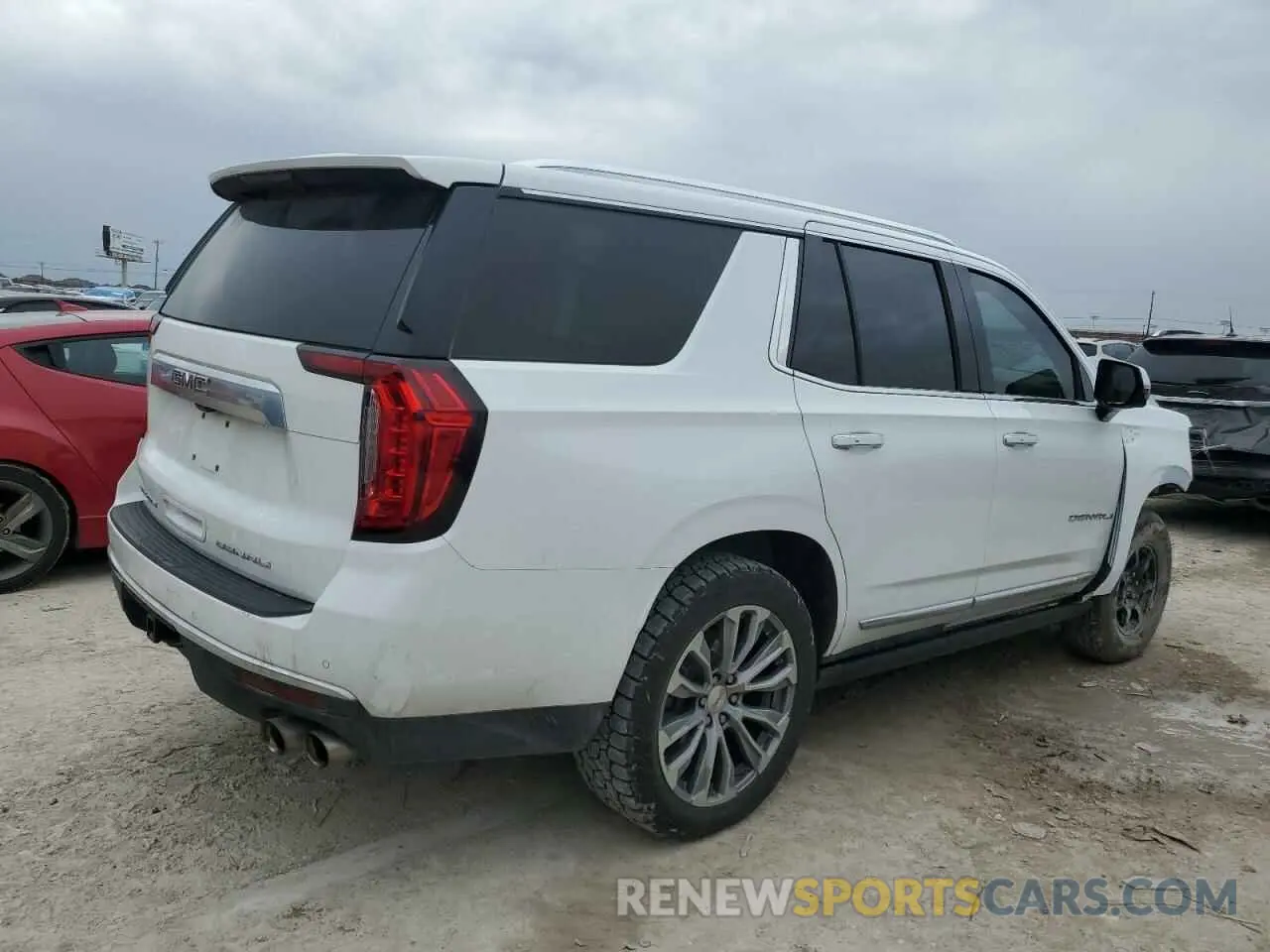 3 Фотография поврежденного автомобиля 1GKS2DKL5MR190241 GMC YUKON 2021