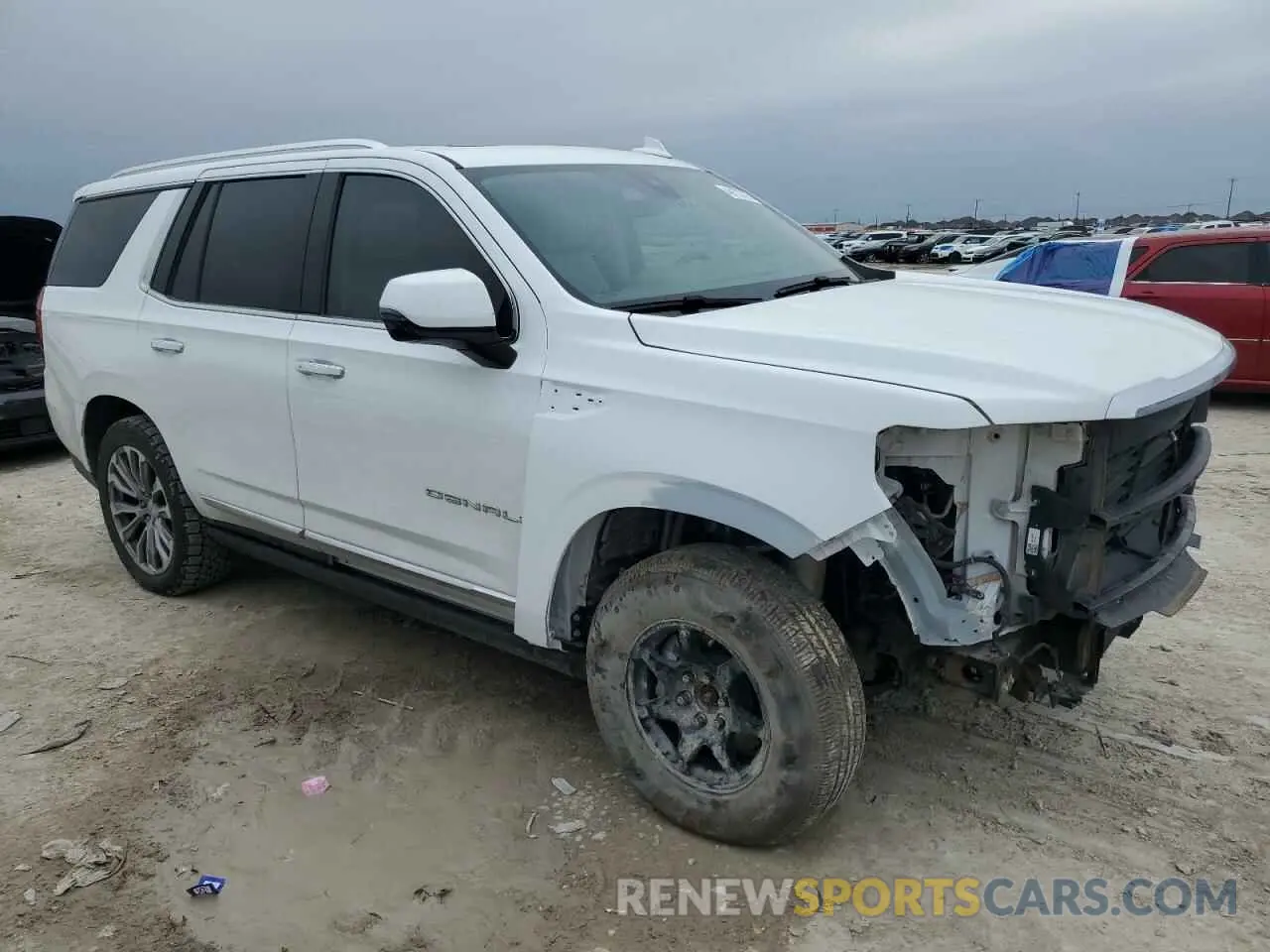 4 Фотография поврежденного автомобиля 1GKS2DKL5MR190241 GMC YUKON 2021
