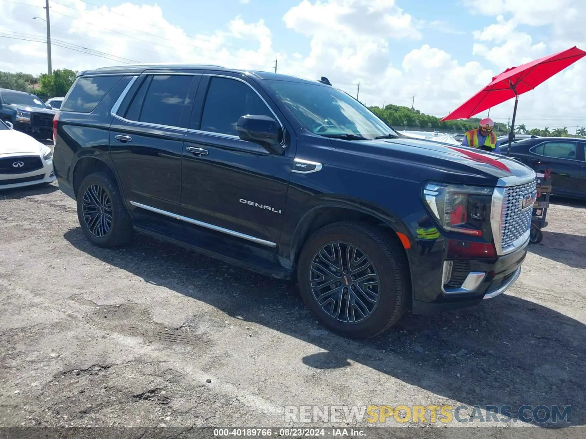 1 Фотография поврежденного автомобиля 1GKS2DKL7MR471280 GMC YUKON 2021