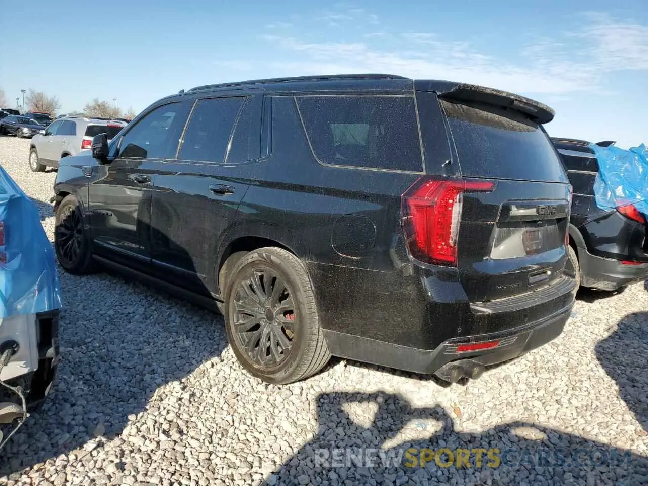 2 Фотография поврежденного автомобиля 1GKS2DKL9MR237612 GMC YUKON 2021