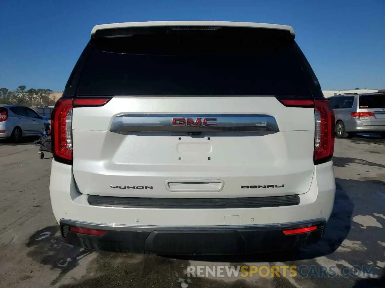 6 Фотография поврежденного автомобиля 1GKS2DKT7MR389596 GMC YUKON 2021