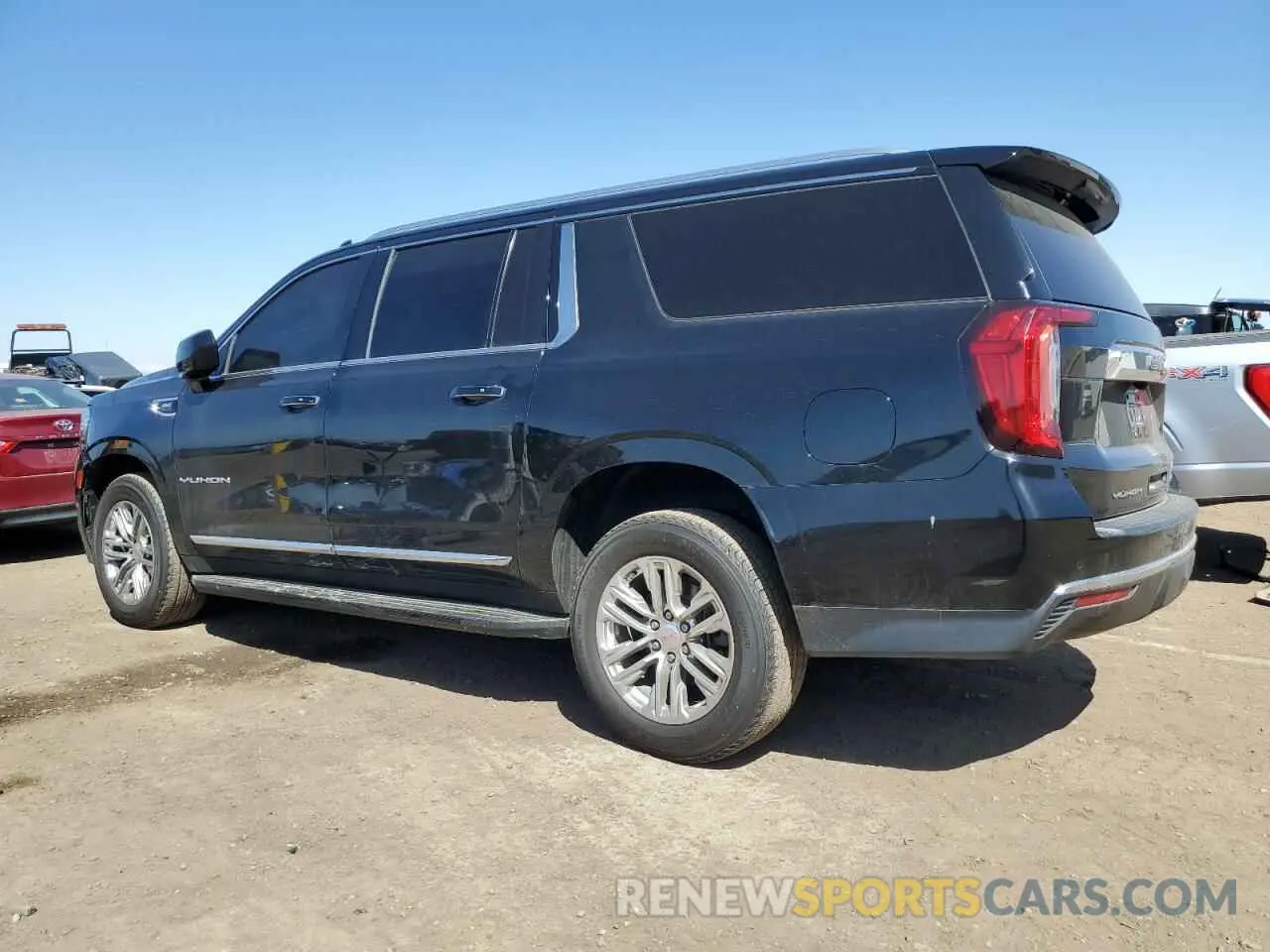 2 Фотография поврежденного автомобиля 1GKS2GKD5MR370474 GMC YUKON 2021