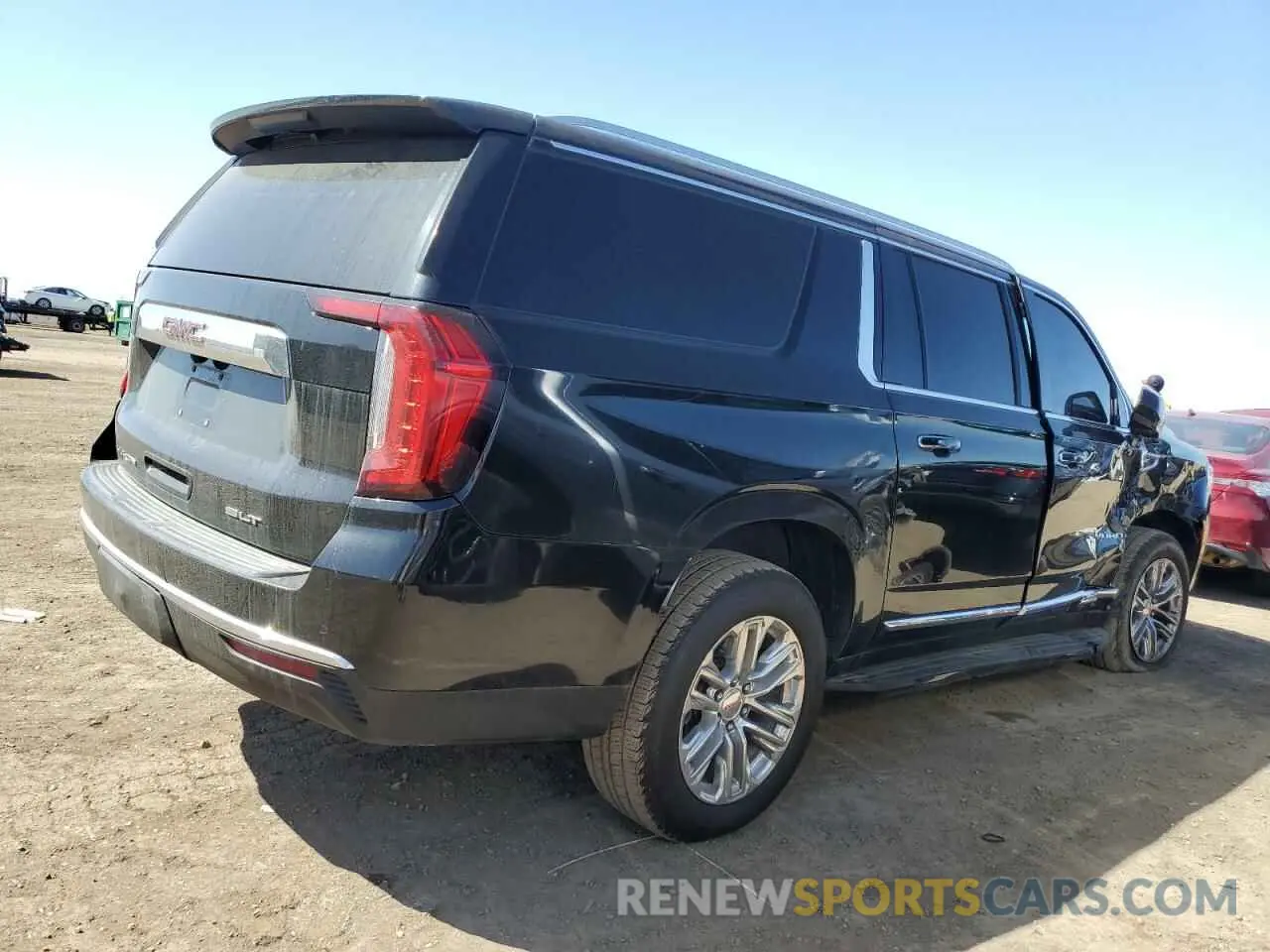 3 Фотография поврежденного автомобиля 1GKS2GKD5MR370474 GMC YUKON 2021