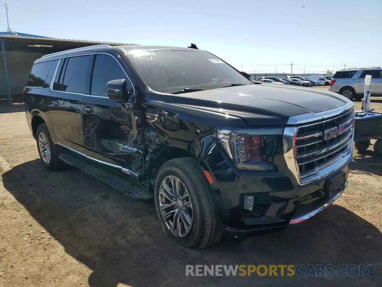 4 Фотография поврежденного автомобиля 1GKS2GKD5MR370474 GMC YUKON 2021