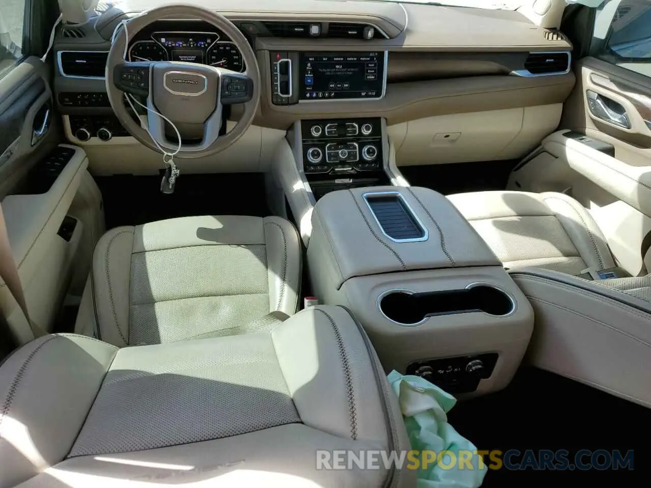 8 Фотография поврежденного автомобиля 1GKS2JKL0MR156903 GMC YUKON 2021