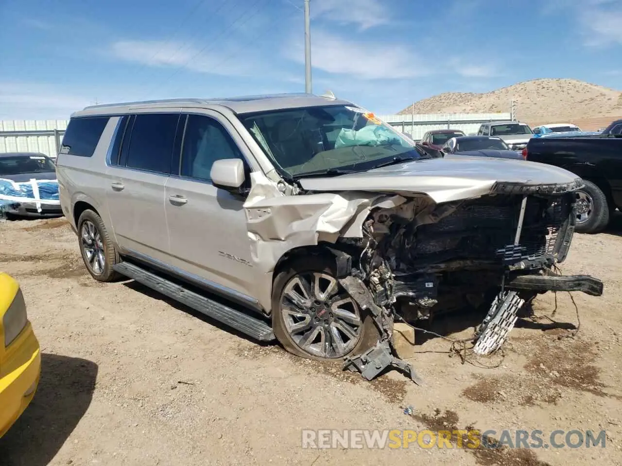 4 Фотография поврежденного автомобиля 1GKS2JKL1MR206370 GMC YUKON 2021