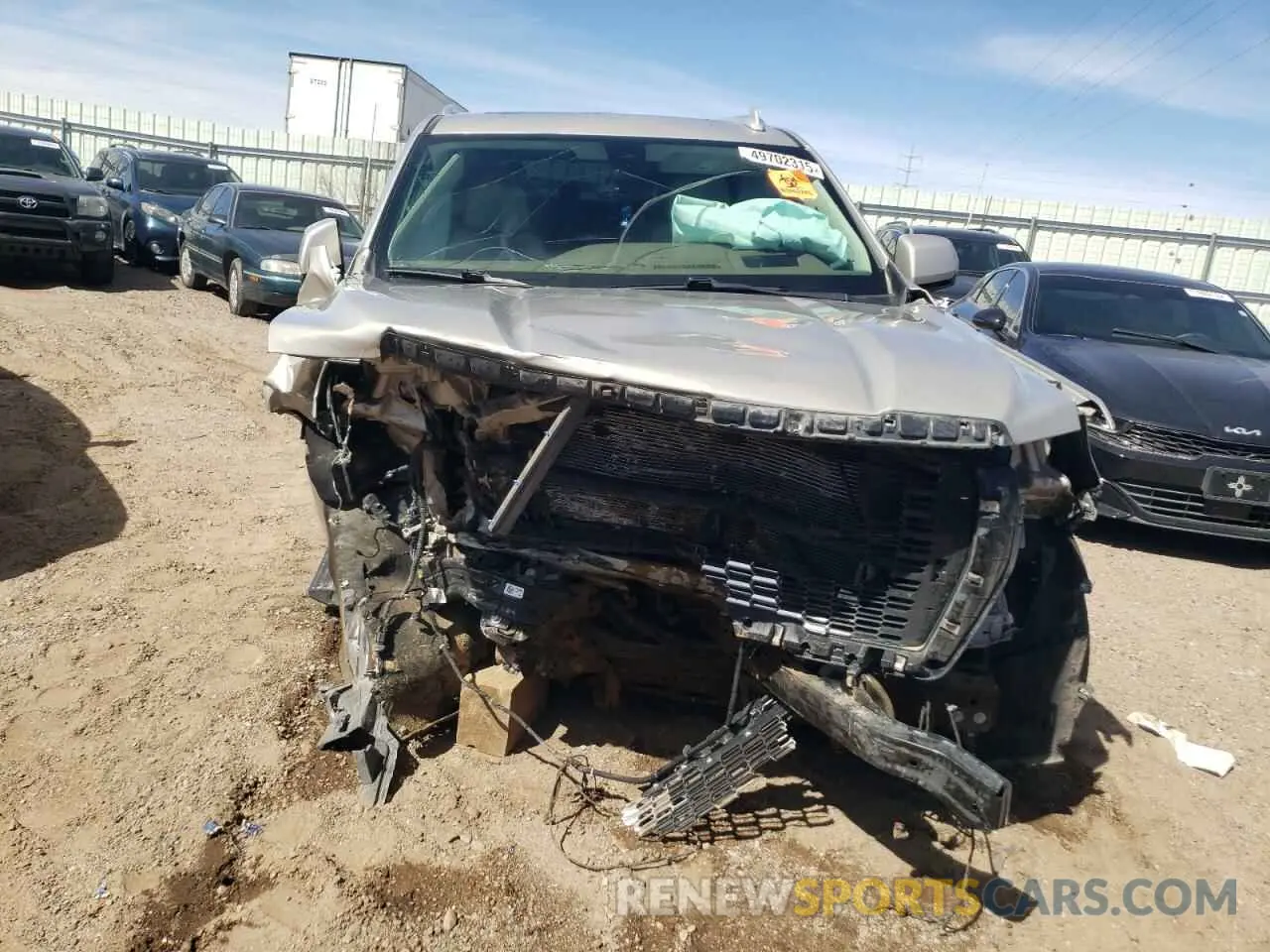 5 Фотография поврежденного автомобиля 1GKS2JKL1MR206370 GMC YUKON 2021