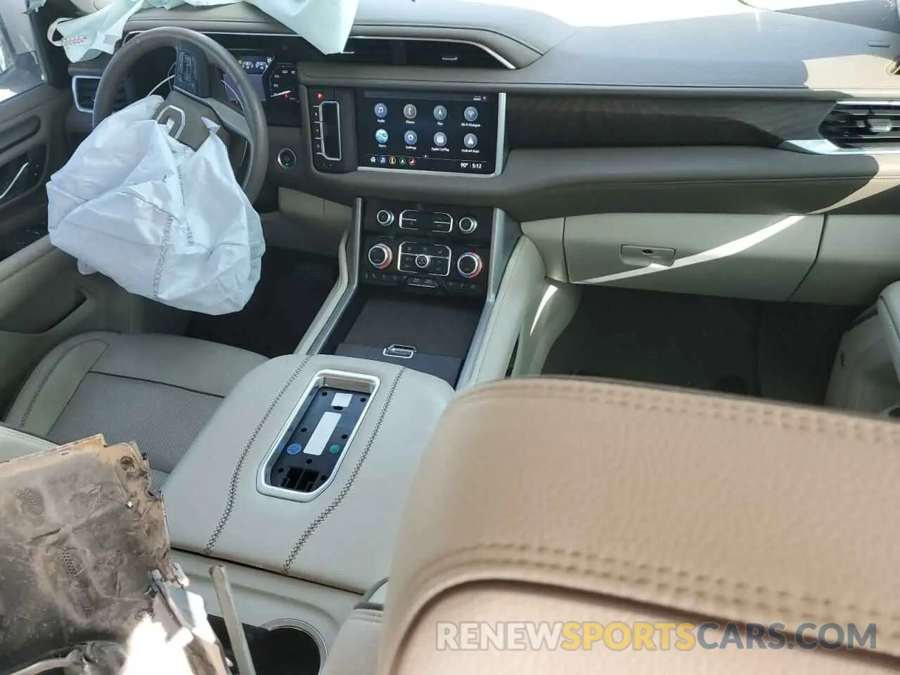8 Фотография поврежденного автомобиля 1GKS2JKL1MR206370 GMC YUKON 2021