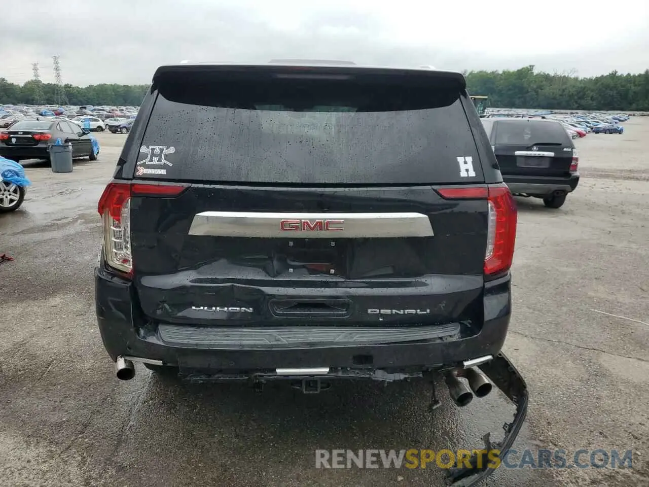 6 Фотография поврежденного автомобиля 1GKS2JKL1MR351151 GMC YUKON 2021