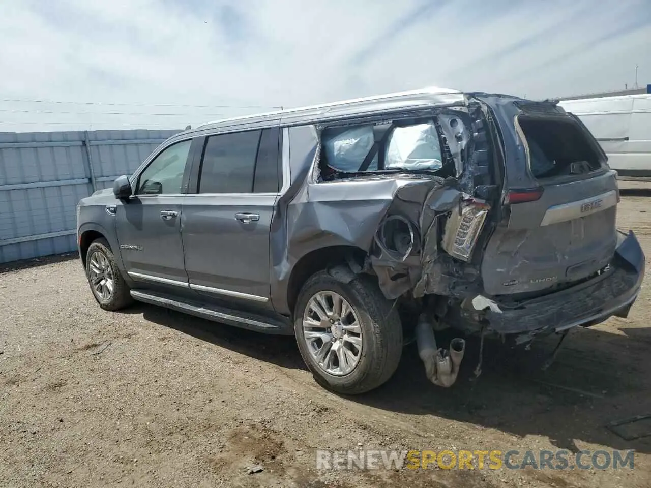 2 Фотография поврежденного автомобиля 1GKS2JKL1MR364241 GMC YUKON 2021