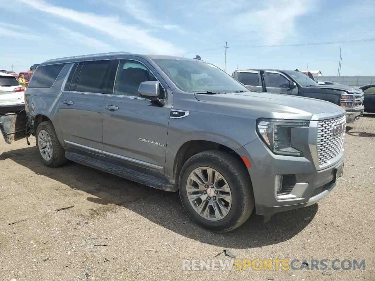 4 Фотография поврежденного автомобиля 1GKS2JKL1MR364241 GMC YUKON 2021