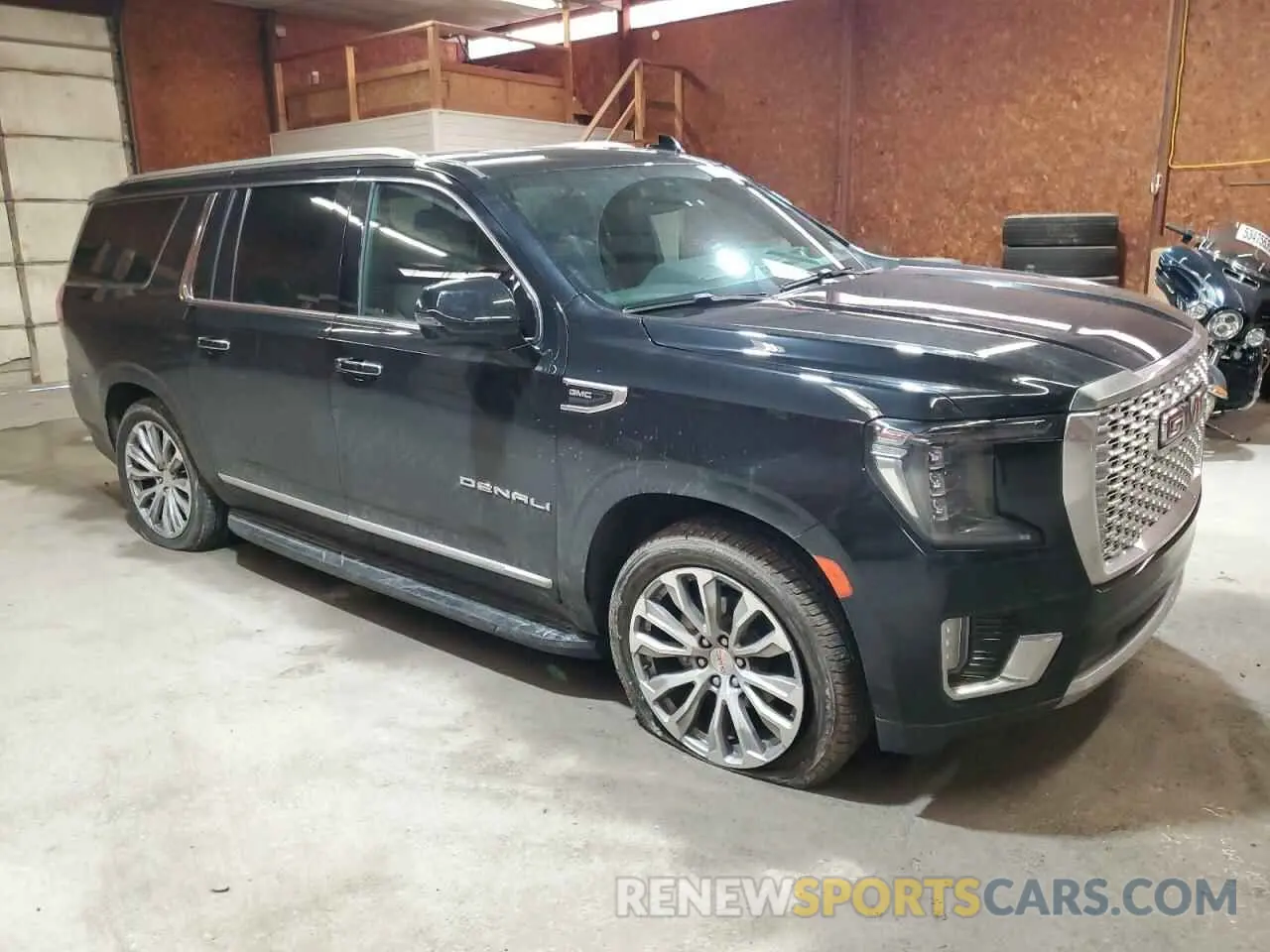 4 Фотография поврежденного автомобиля 1GKS2JKL7MR460939 GMC YUKON 2021