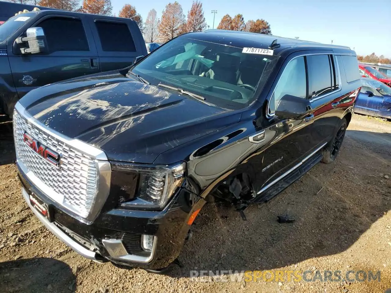 1 Фотография поврежденного автомобиля 1GKS2JKL8MR448914 GMC YUKON 2021