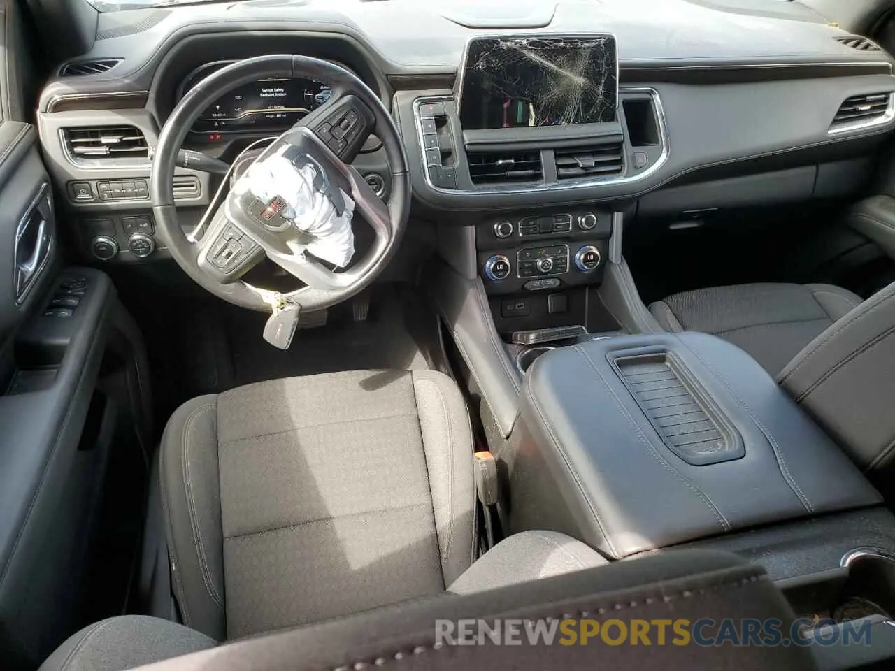 8 Фотография поврежденного автомобиля 1GKS1AKD8NR305250 GMC YUKON 2022