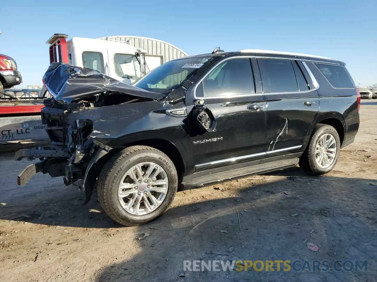 1 Фотография поврежденного автомобиля 1GKS2BKD3NR318572 GMC YUKON 2022