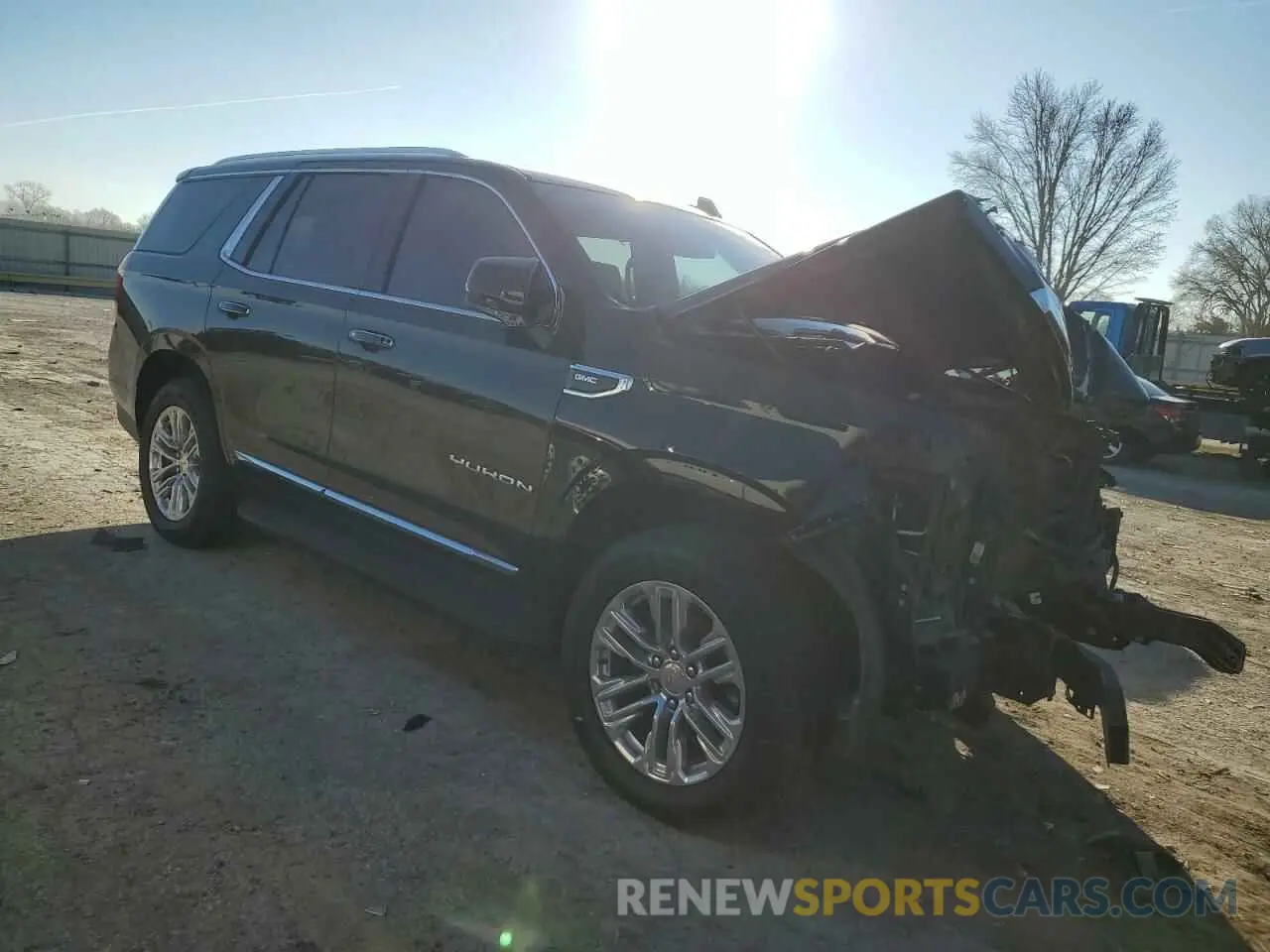 4 Фотография поврежденного автомобиля 1GKS2BKD3NR318572 GMC YUKON 2022