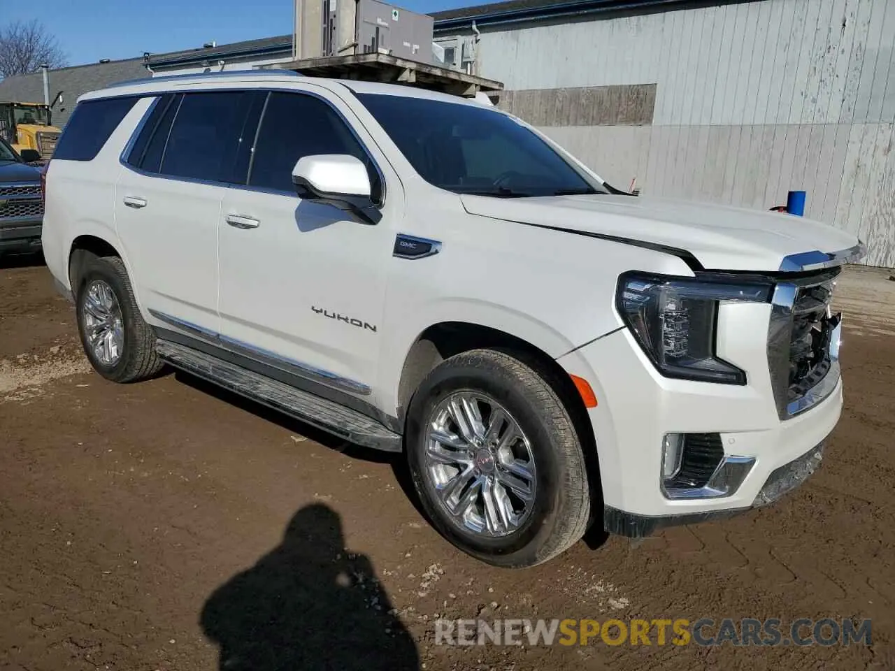 4 Фотография поврежденного автомобиля 1GKS2BKD7NR352028 GMC YUKON 2022
