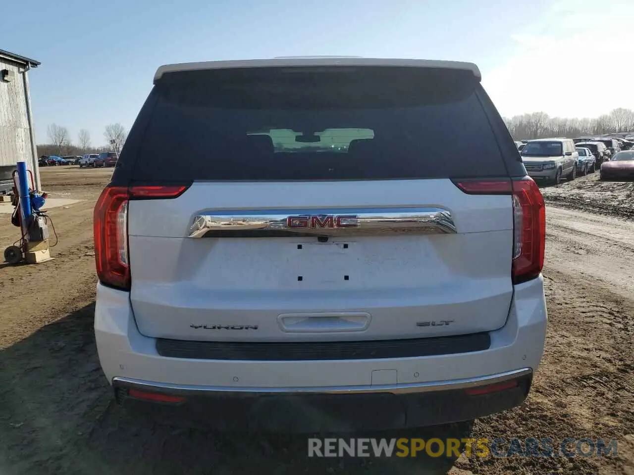 6 Фотография поврежденного автомобиля 1GKS2BKD7NR352028 GMC YUKON 2022
