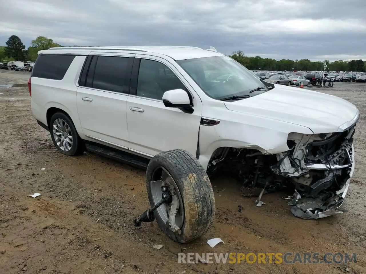 4 Фотография поврежденного автомобиля 1GKS2GKD0NR112073 GMC YUKON 2022