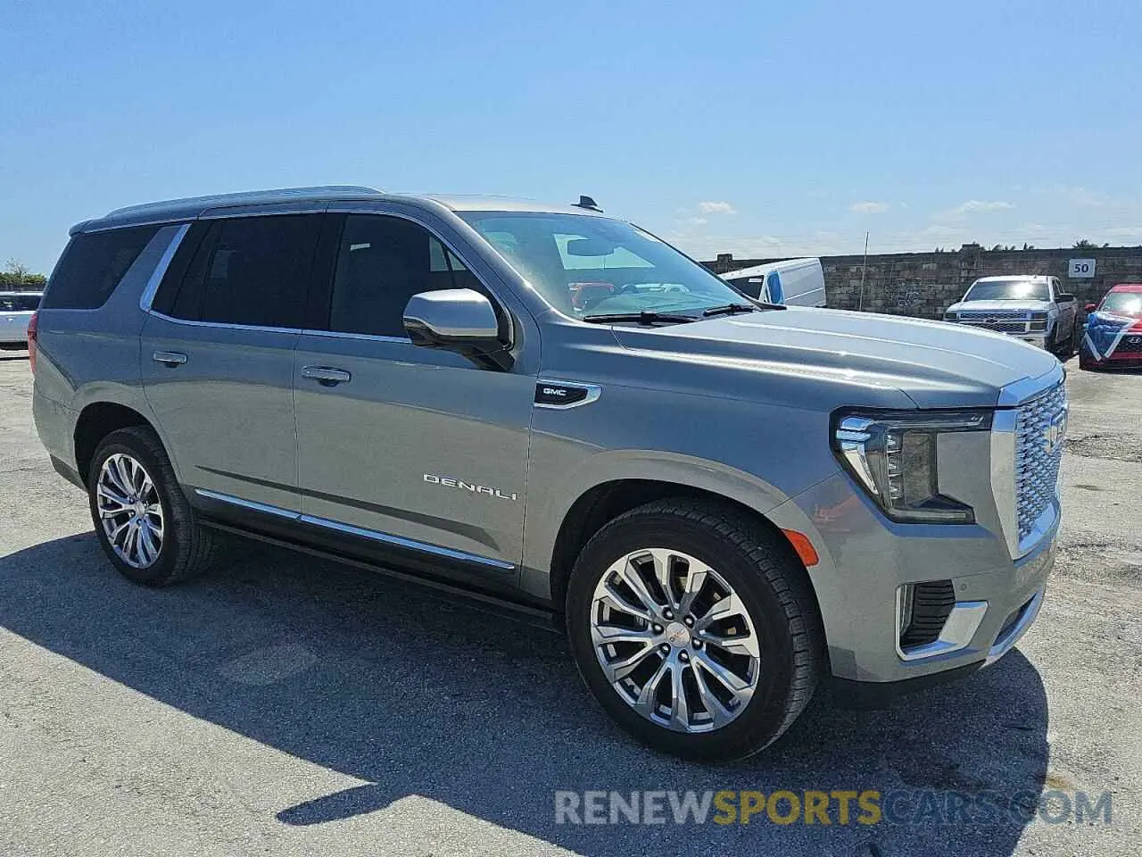 4 Фотография поврежденного автомобиля 1GKS1DKLXPR339931 GMC YUKON 2023