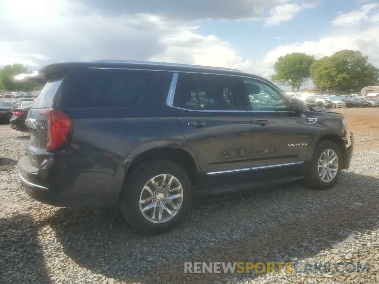 3 Фотография поврежденного автомобиля 1GKS2BKD4PR305249 GMC YUKON 2023