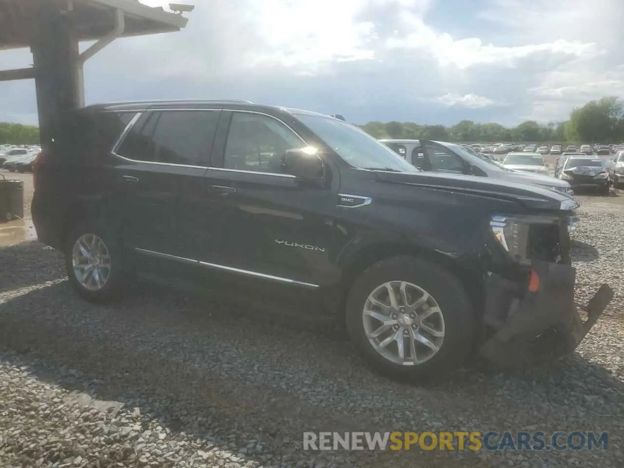 4 Фотография поврежденного автомобиля 1GKS2BKD4PR305249 GMC YUKON 2023