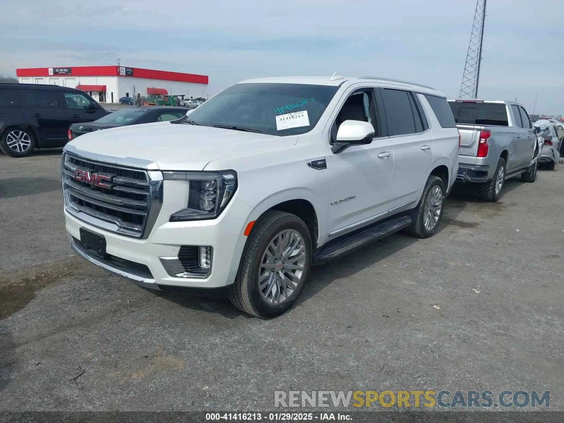 2 Photograph of a damaged car 1GKS2BKD9PR366662 GMC YUKON 2023