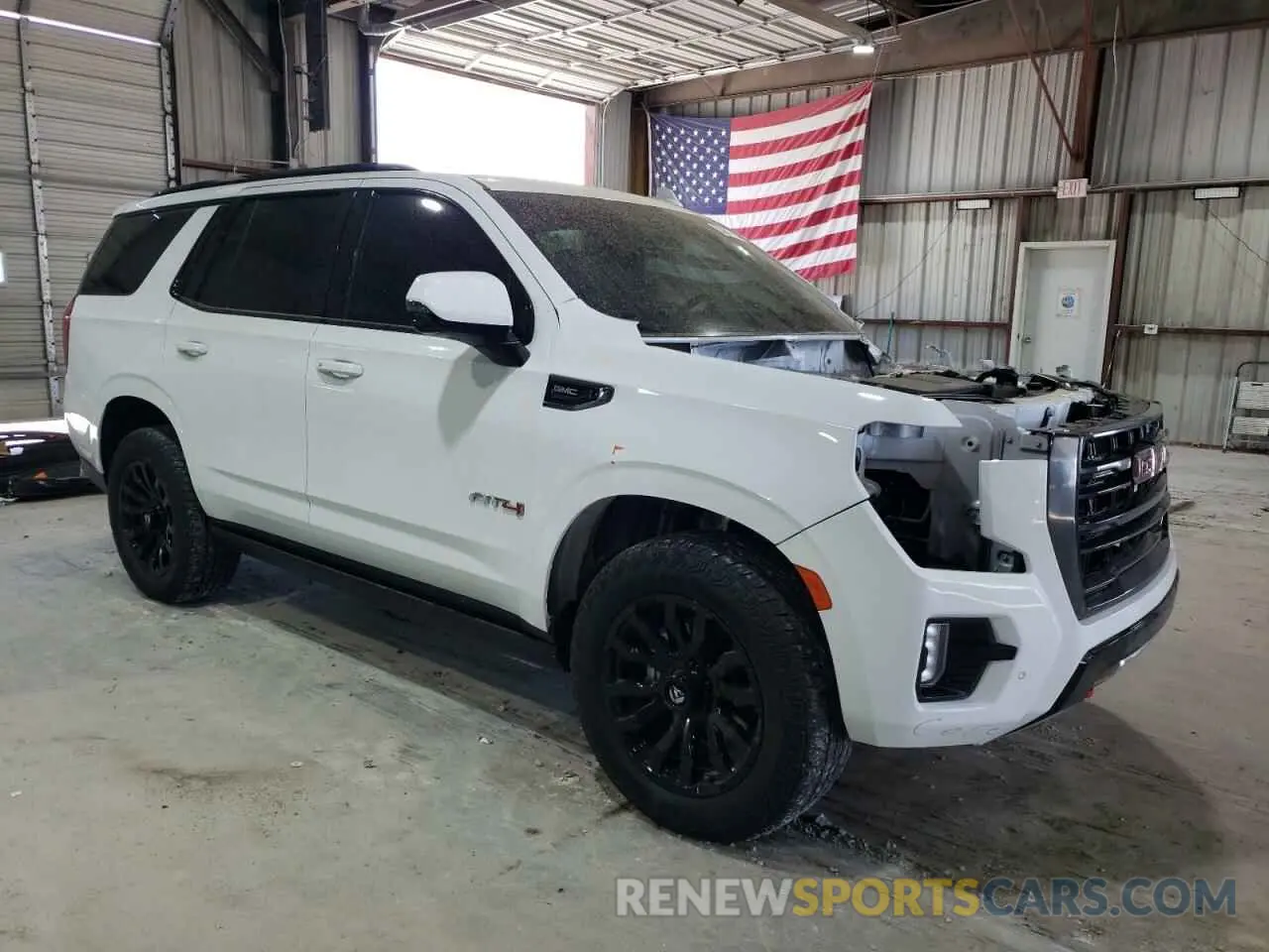 4 Фотография поврежденного автомобиля 1GKS2CKL0PR347236 GMC YUKON 2023