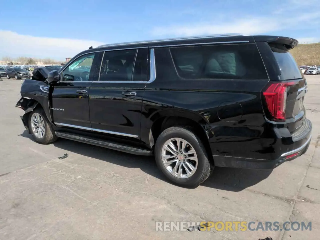 2 Photograph of a damaged car 1GKS2GKD3PR282110 GMC YUKON 2023